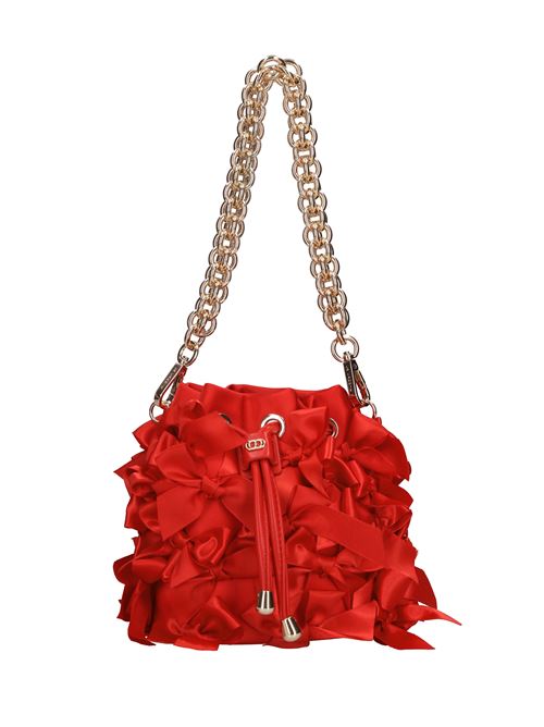 Borsa Night Edition Bows in raso LA CARRIE | 142M-SS-703-SATROSSO
